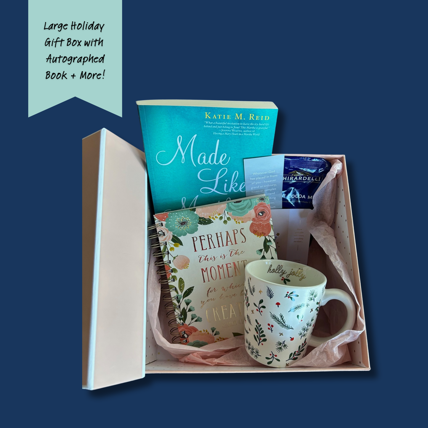 Large Holiday Gift Box with Autographed Book + More!