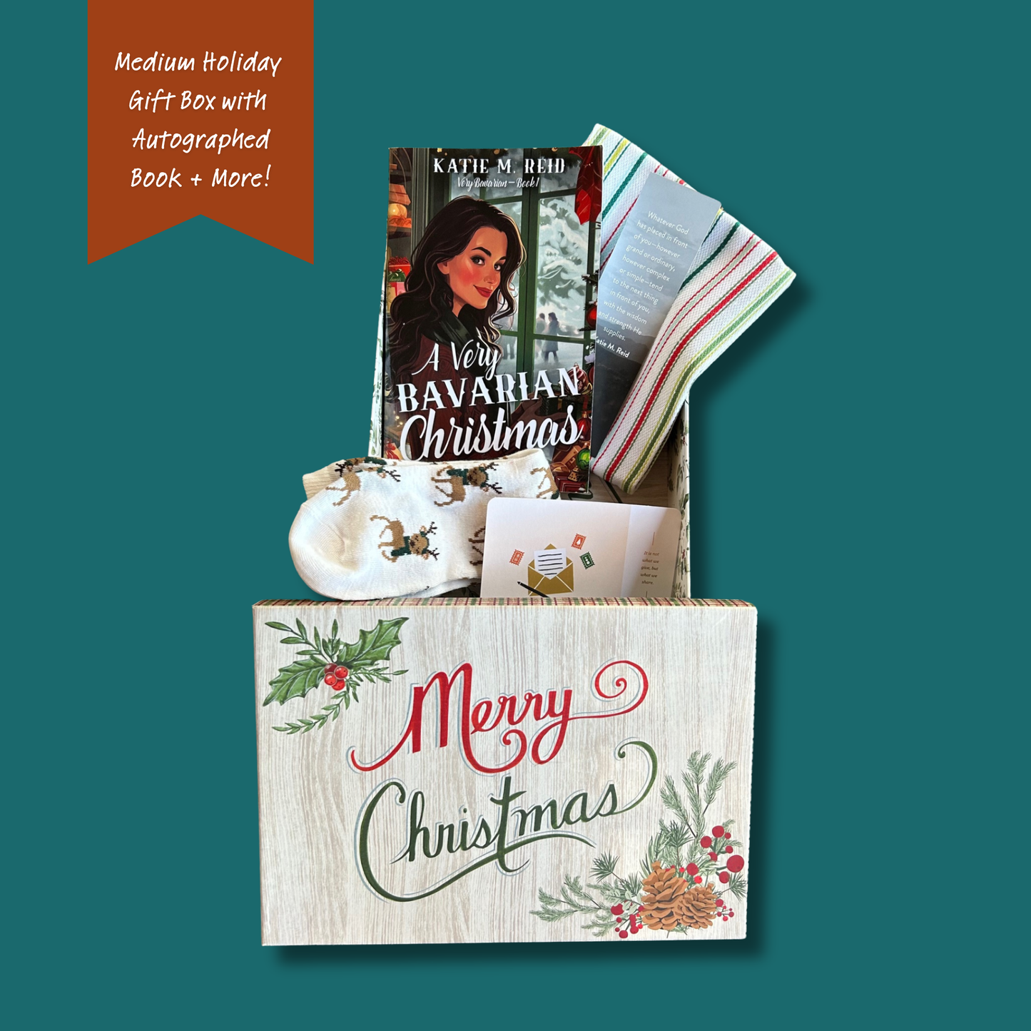 Medium Holiday Gift Box with Autographed Book + More!