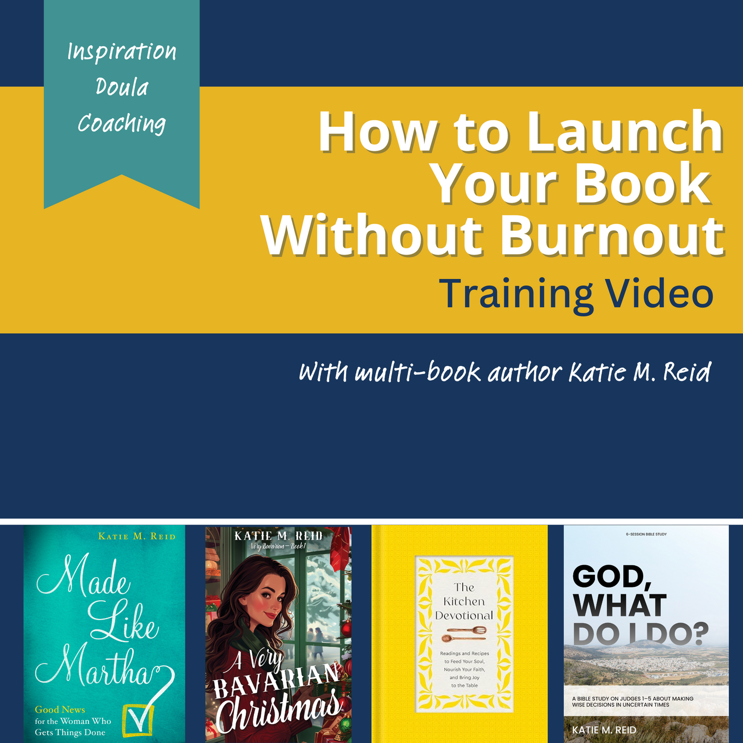 Training Video: How to Launch Your Book Without Burnout