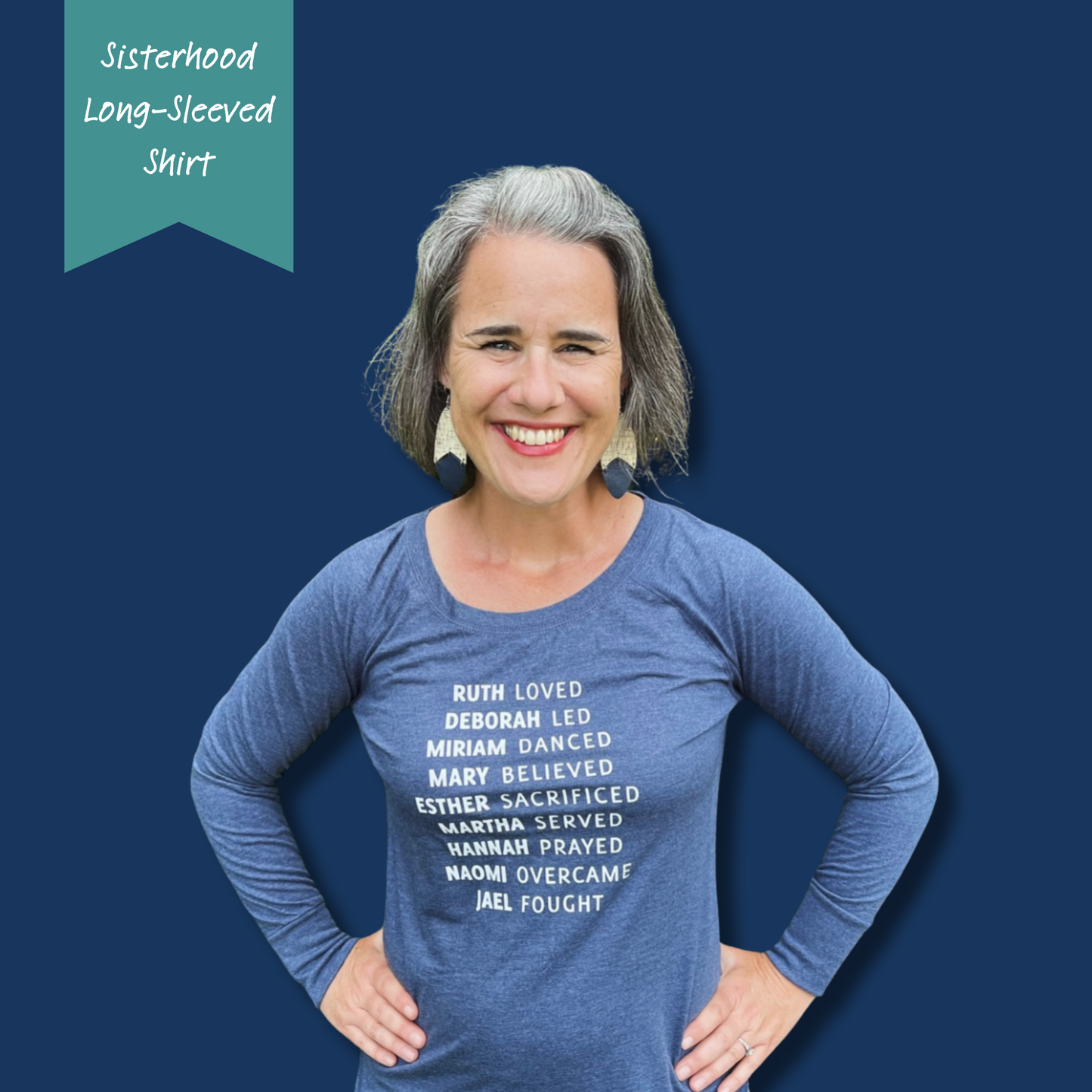 Martha + Mary Sisterhood Long-Sleeved Shirt