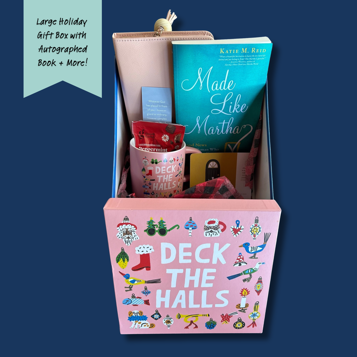Large Holiday Gift Box with Autographed Book + More!
