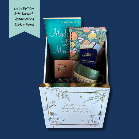 Large Holiday Gift Box with Autographed Book + More!
