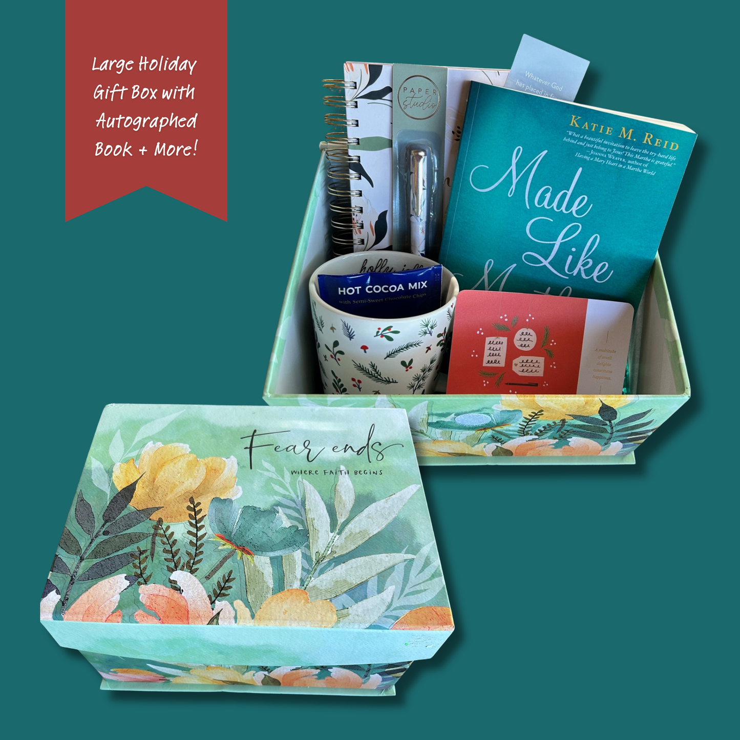 Large Holiday Gift Box with Autographed Book + More!